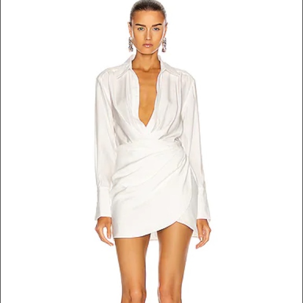 Gauge 81 naha short dress in white